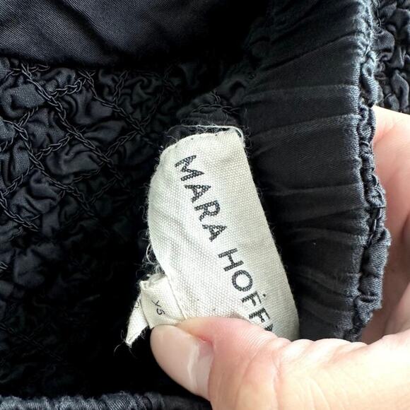 Mara Hoffman Mona Strapless Scrunch Rosette Midi Dress - Picture 8 of 8